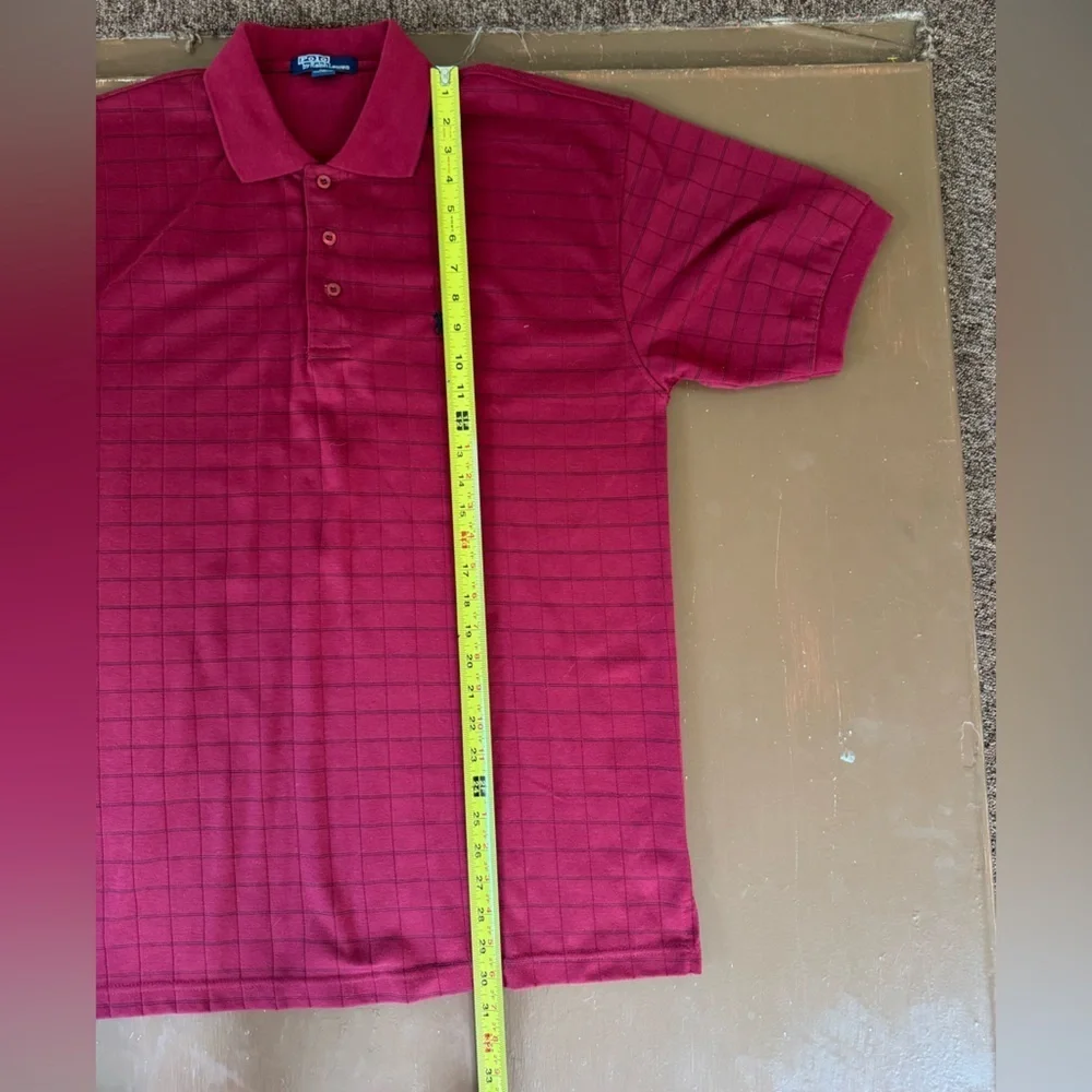 Ralph Lauren Red Polo Shirt Classic Style. Men’s XXL